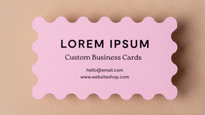 Business Card - Bumpy