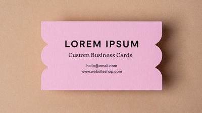 Business Card - Hourglass