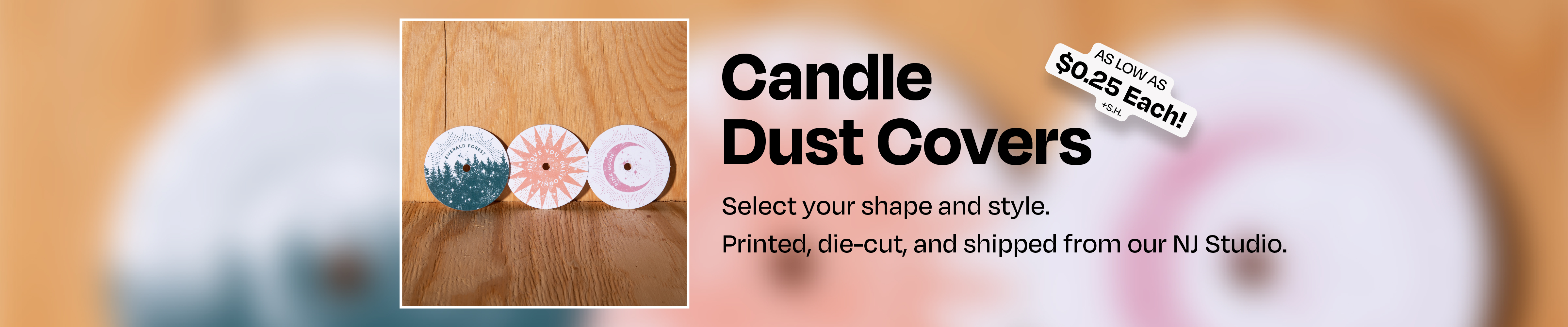 Candle Dust Covers